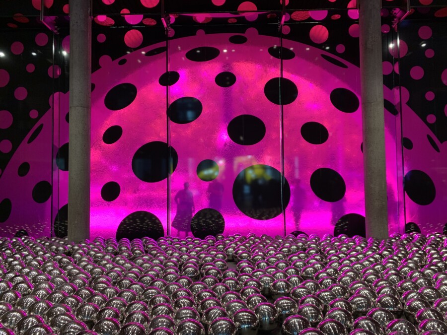 ビクトリア国立美術館「Yayoi Kusama」展示風景