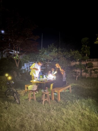 わざわざ七輪を買ってBBQをした。夏の思い出。